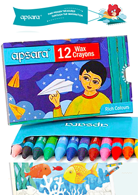 Apsara Wax Crayons Apsara Wax Crayons