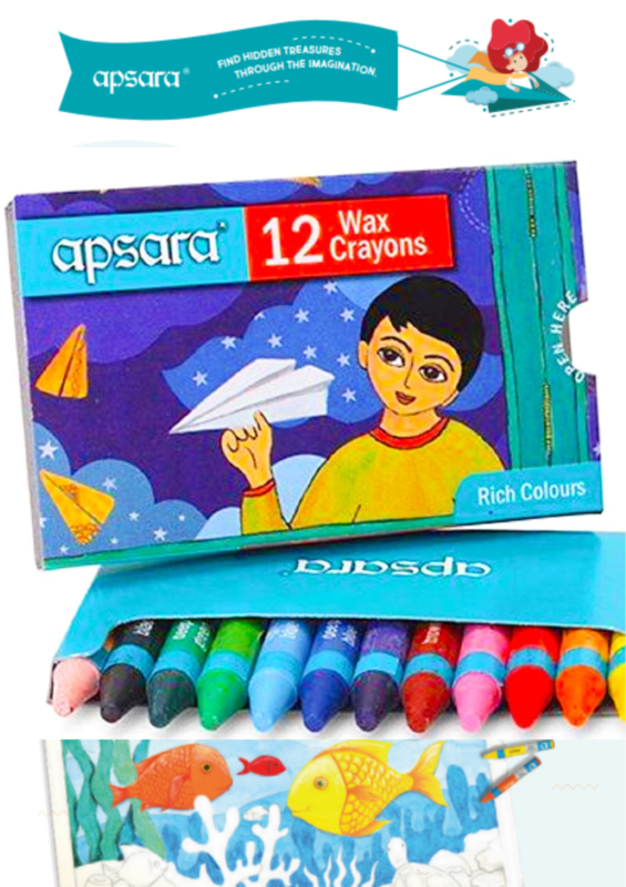 Apsara Wax Crayons