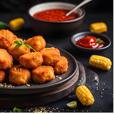 Frzn Veg Cheese Corn Nuggets 1kg GDJ