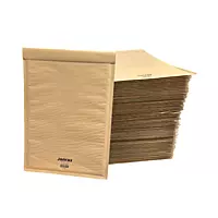 Bubble Lined Size 6/J Padded Brown Postal Envelope by Janrax