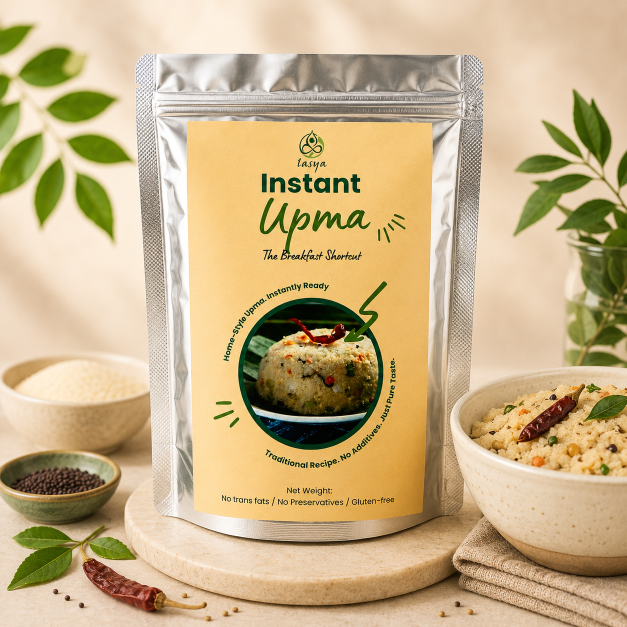 Instant Upma – Quick & Tasty Ready-to-Make Breakfast Mix