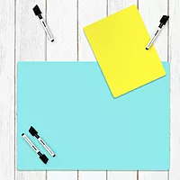 Pack of 12 A5 Assorted Coloured Whiteboards