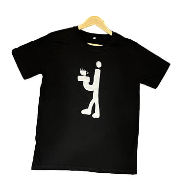 'Chai' Half Sleeve Tee Black 'Chai' Half Sleeve Tee Black