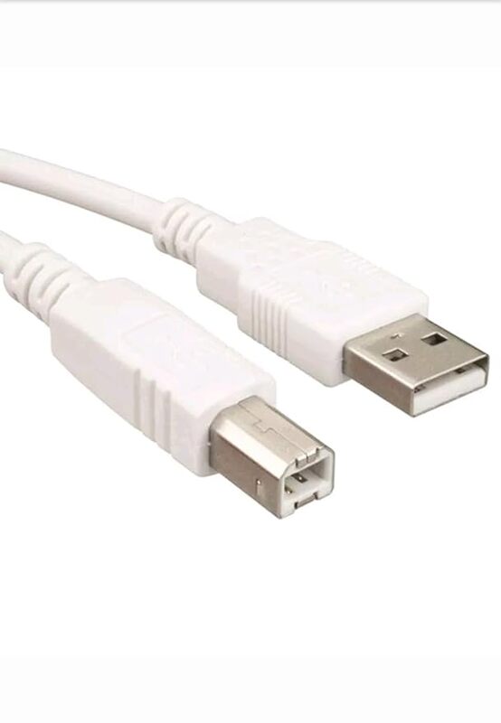 Printer cable Terabyte 3 m Printer Cable (White)