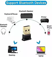 USB Bluetooth Adapter CSR 4.0 Wireless Mini Dongle, Compatible with Windows 10/8/7/Vista/XP for Laptops & PCs (Black) USB Bluetooth Adapter CSR 4.0 Wireless Mini Dongle, Compatible with Windows 10/8/7/Vista/XP for Laptops & PCs (Black)