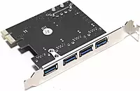 PCIe 4-Port USB 3.0 Card with 5V Power Connector Up to 5 Gbps Speed, 16GB GDDR4 Graphics Card PCIe 4-Port USB 3.0 Card with 5V Power Connector Up to 5 Gbps Speed, 16GB GDDR4 Graphics Card