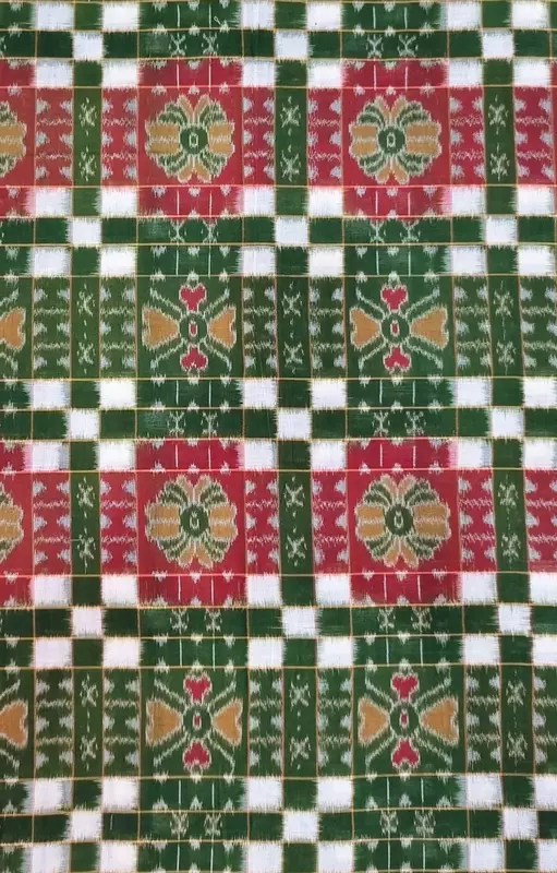 UTKALALAXMI SAKTA FABRIC-OLIVE
