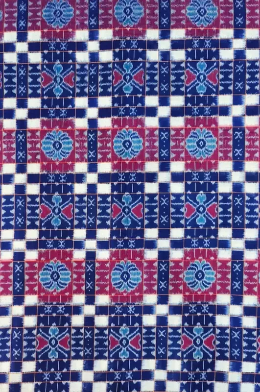UTKALALAXMI SAKTA FABRIC-BLUE