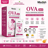 OVA 365 PCOS & Hormonal Balance Sachet for Women | Myo-Inositol D-Chiro Inositol NAC