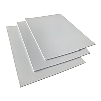 30x40cm Blank White Flat Stretched Board Art Canvas By Janrax