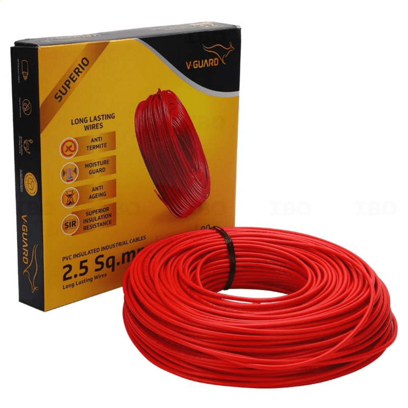 V Guard PVC Wire 300 m,Wire Size: 2.5 sqmm