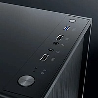Dawg V 210 ATX Mid Tower Case – Gaming PC Cabinet | Black | USB 3.0