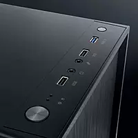 Dawg V 210 ATX Mid Tower Case – Gaming PC Cabinet | Black | USB 3.0