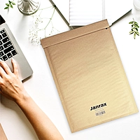 Bubble Lined Size 4/G Padded Brown Postal Envelope by Janrax