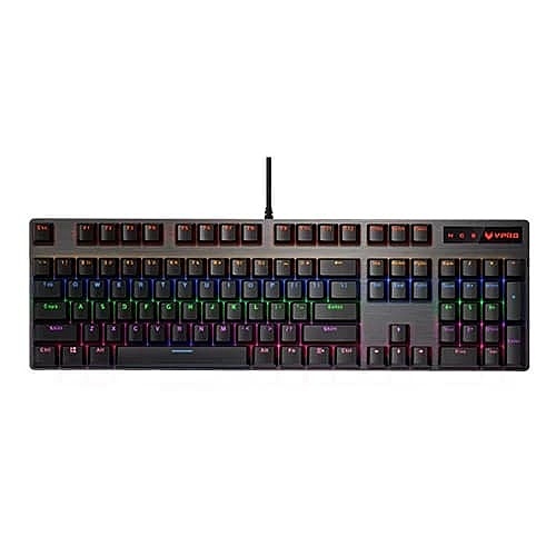 Rapoo V500 Pro Mechanical Gaming Keyboard – Blue Switches | LED Backlighting | USB