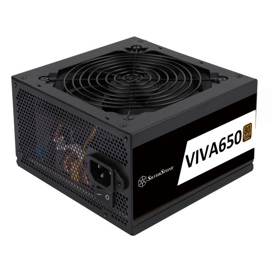 SilverStone Power supply 80 Plus Non-Modular ATX SMPS (VIVA 650 Bronze)