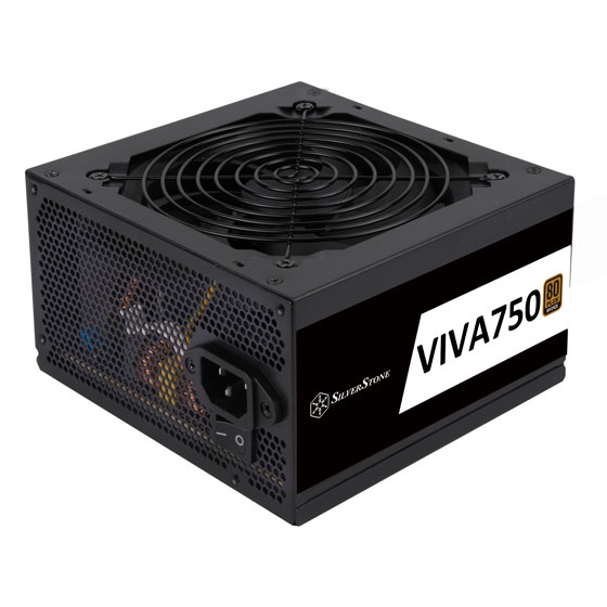 SilverStone Power supply  750Watt 80 Plus SMPS (VIVA 750 Bronze)