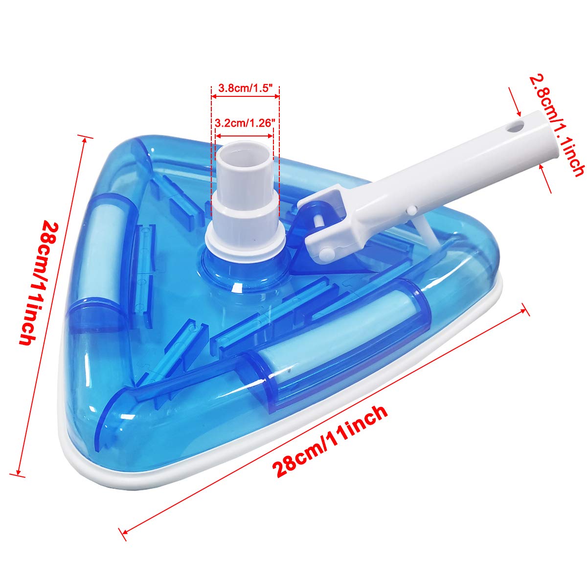 Triangle Pool Vacuum Head