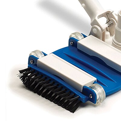 wimming Pool Vacuum Head Flexible with Swivel and Side Brush 14" inch