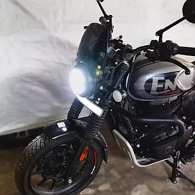 Vaishnu Touring Headlights for Royal Enfield Hunter 350 2025+