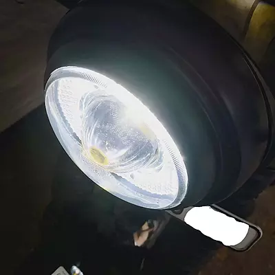 Vaishnu Touring Headlights for Royal Enfield Hunter 350 2025+