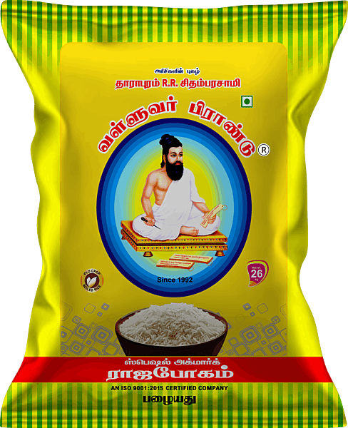 Valluvar brand rice 26kg