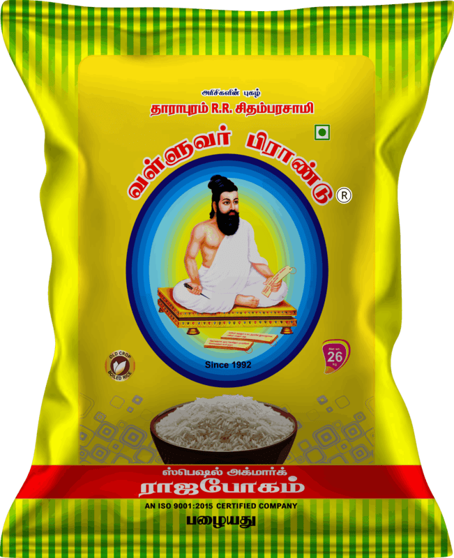 Valluvar brand rice 26kg