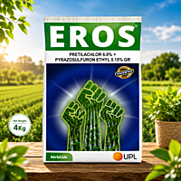 UPL EROS® Herbicide (Pretilachlor 6.0% + Pyrazosulfuron Ethyl 0.15% GR) | Vetrivel Agro Services