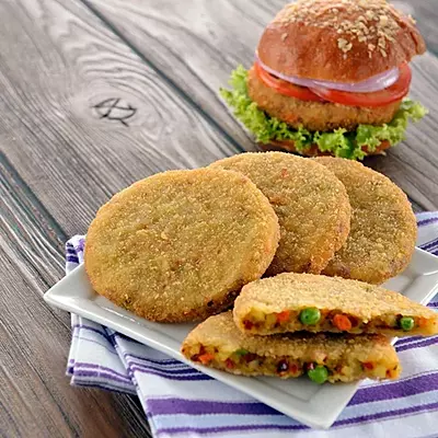 Frzn Mix Veg Burger Patty 30gm