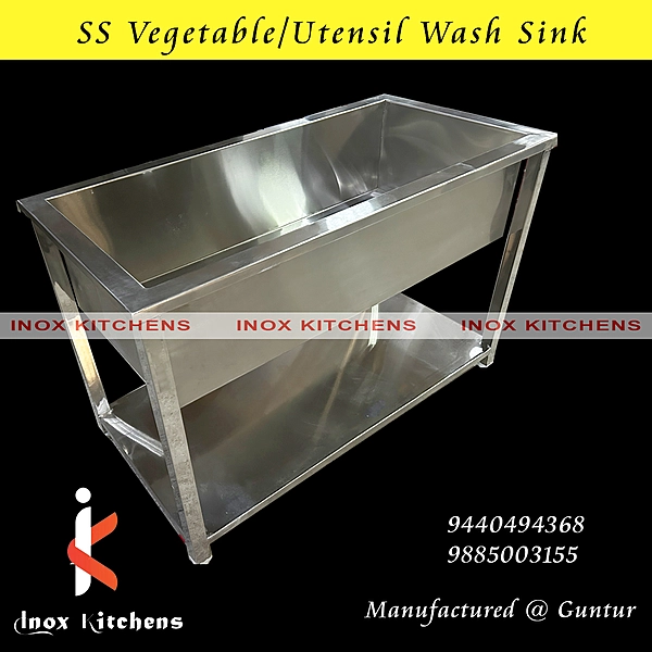 SS Vegetable Wash Sink