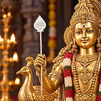 925 silver lord murugan  vel
