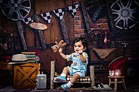 Lil Boys Garage - 5x7 Feet