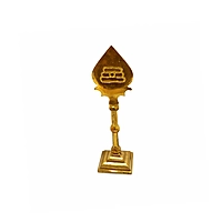 Brass Traditional Murugan Vel Idol | Lord Murugan Stand Vel for Home Pooja Room & Temple Décor
