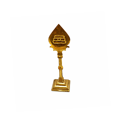 Brass Traditional Murugan Vel Idol | Lord Murugan Stand Vel for Home Pooja Room & Temple Décor