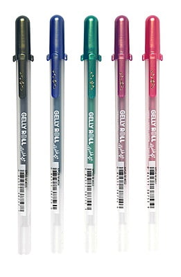 SAKURA GELLYROLL SILVER SHADOW PEN SAKURA GELLYROLL SILVER SHADOW PEN