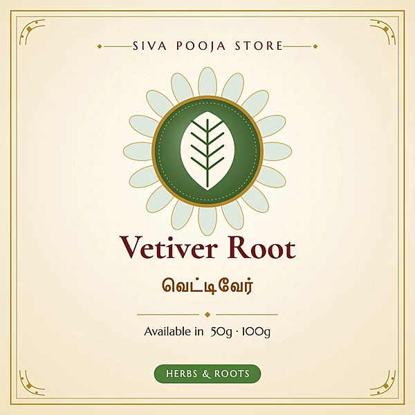 Vetiver Root | வெட்டிவேர்