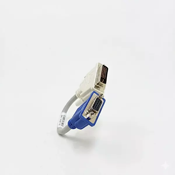 DVI 24+1 & 24+5 to VGA Adapter (Dual Monitor Connector)