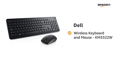 Dell Wireless Keyboard and Mouse KM3322W