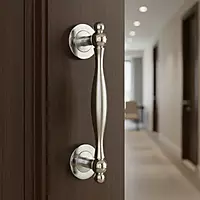 (4501) Palam Door Pull Handle Zinc 1003 CP 8"