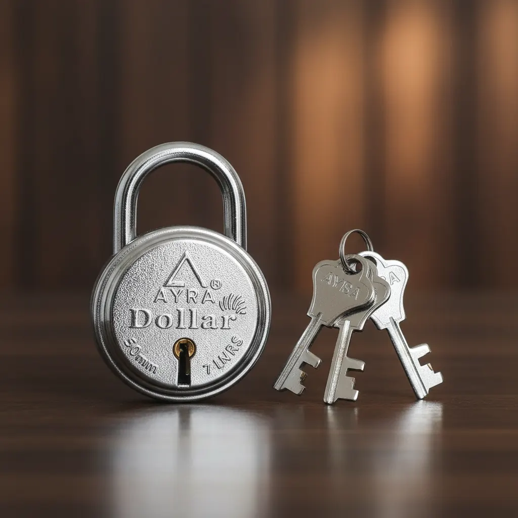 Ayra Padlock Round Dollar Series