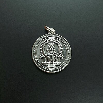 ree Vishnumaya Swamy Locket in Pure Silver | Divine Protection & Power ree Vishnumaya Swamy Locket in Pure Silver | Divine Protection & Power