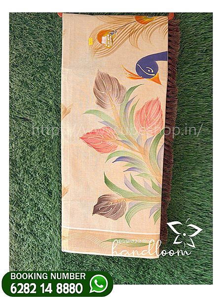 Vishu-special-Traditional--mayil-model-Saree--