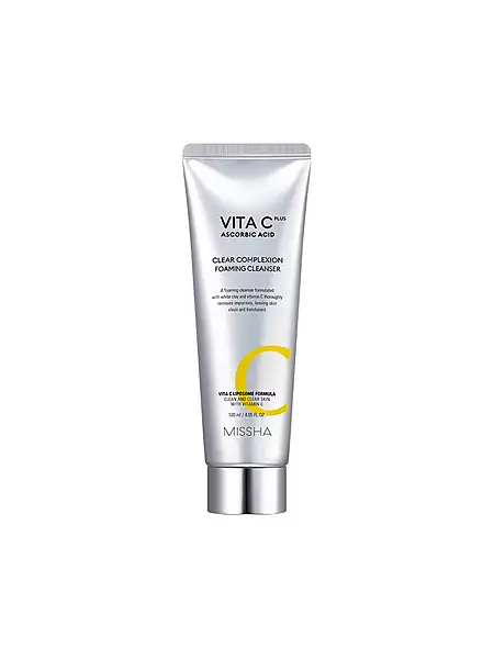 MISSHA VITA C PLUS CLEAR COMPLEXION FOAMING CLEANSER