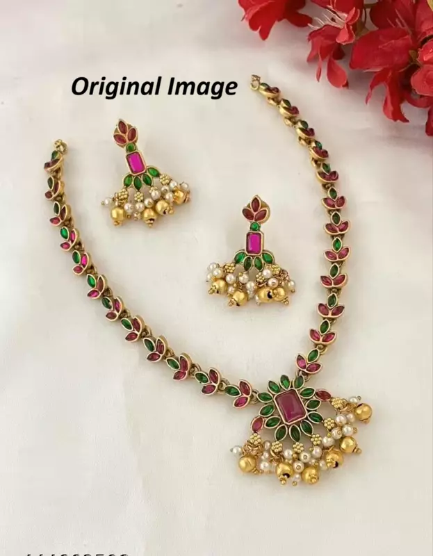 Multi Strand Long Gold Chain Necklace