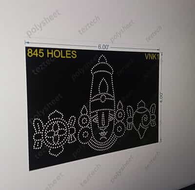 VNK1 VENKATESWARA 4X6 FEET 845 HOLES