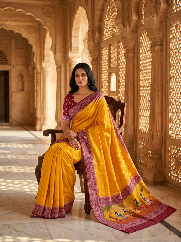 Art Silk Saree-19