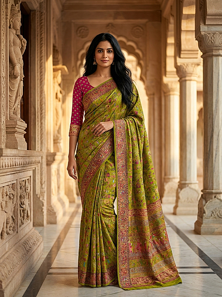 Art Silk Saree-14