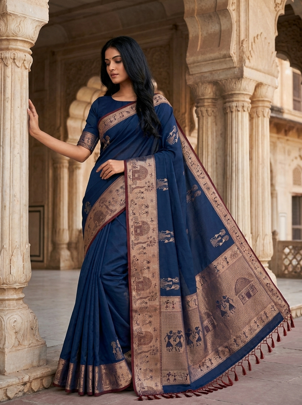 Art Silk Saree-24