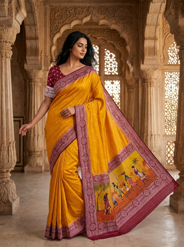 Art Silk Saree-19