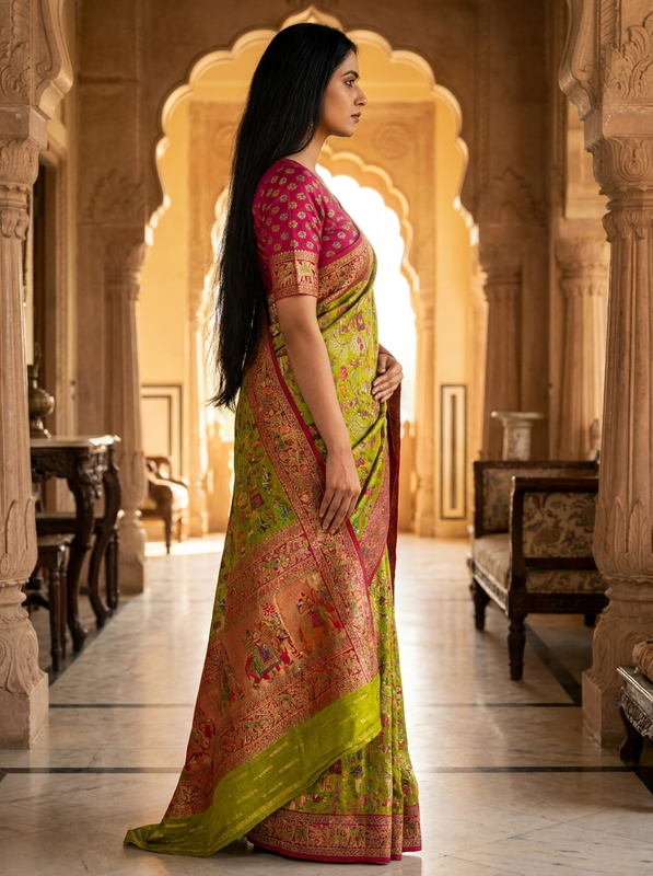 Art Silk Saree-14